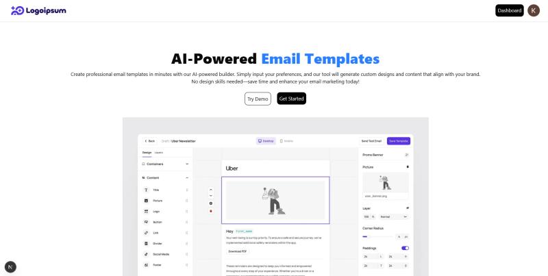 AI Newsletter Creator project screenshot